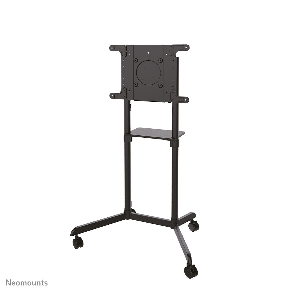 NEOMOUNTS NS-M1250BLACK Support au sol pour écran 37-70p - rotatif - étagère multimédia incluse