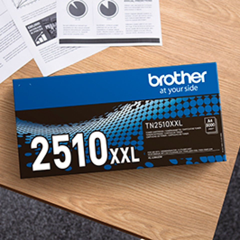 BROTHER TN2510XXL high yield black toner cartridg 5.000 pages