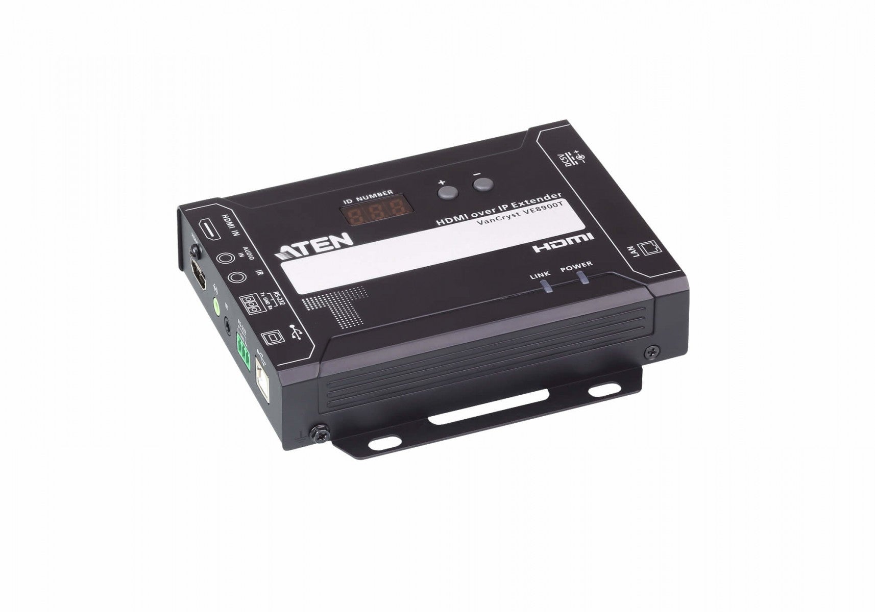 ATEN VE8900T-AT-G extension audio/video Émetteur AV Noir