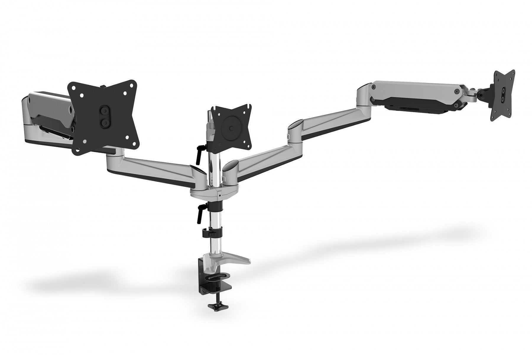 "Digitus DA-90363 support d'écran plat pour bureau 68,6 cm (27"") Noir, Gris"