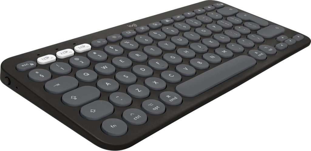 Logitech 920-012244 clavier Souris incluse Universel RF sans fil + Bluetooth QWERTY US International Graphite