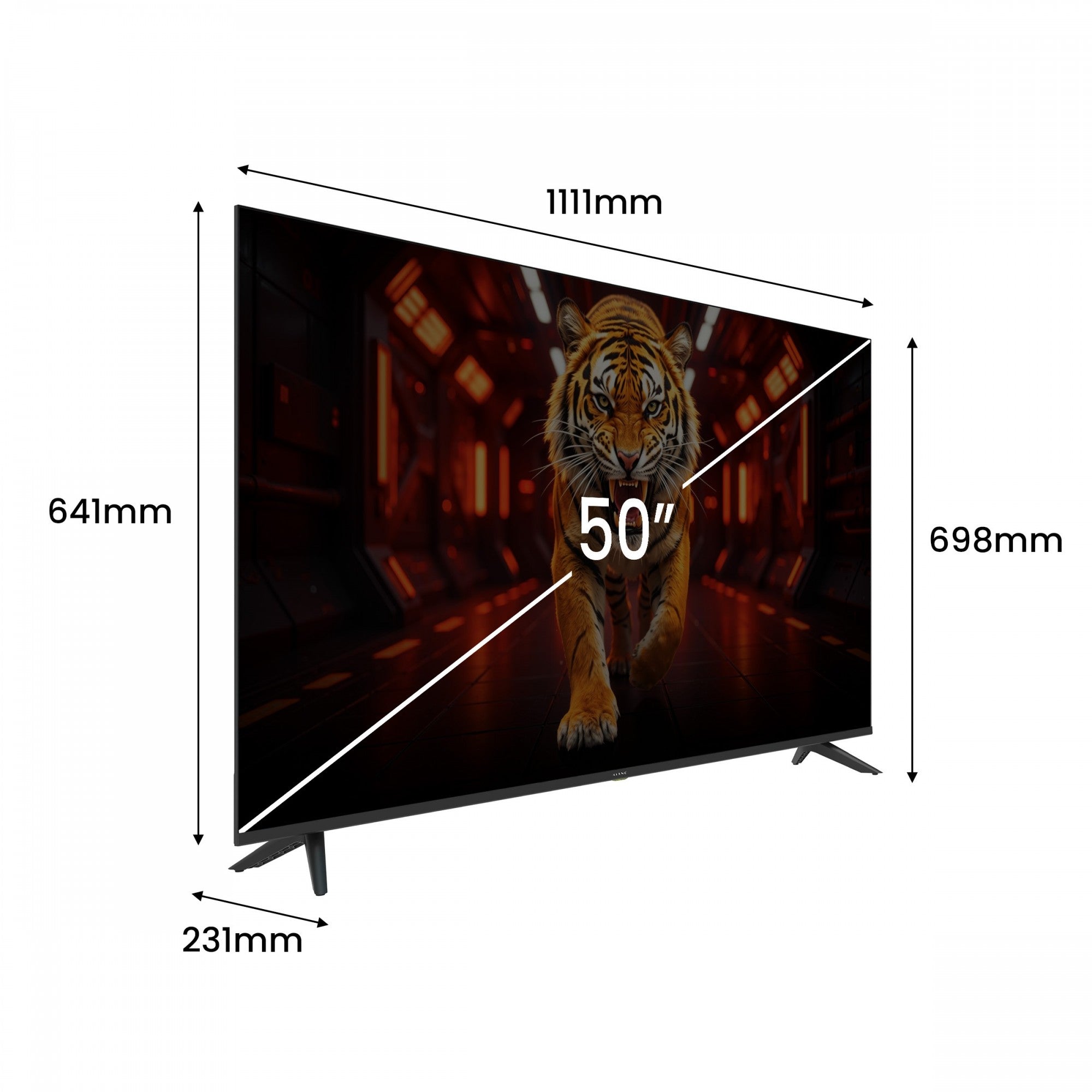 "Kiano Elegance TVTL50 Tizen OS Powered by Samsung LED 50"" UHD/4K"