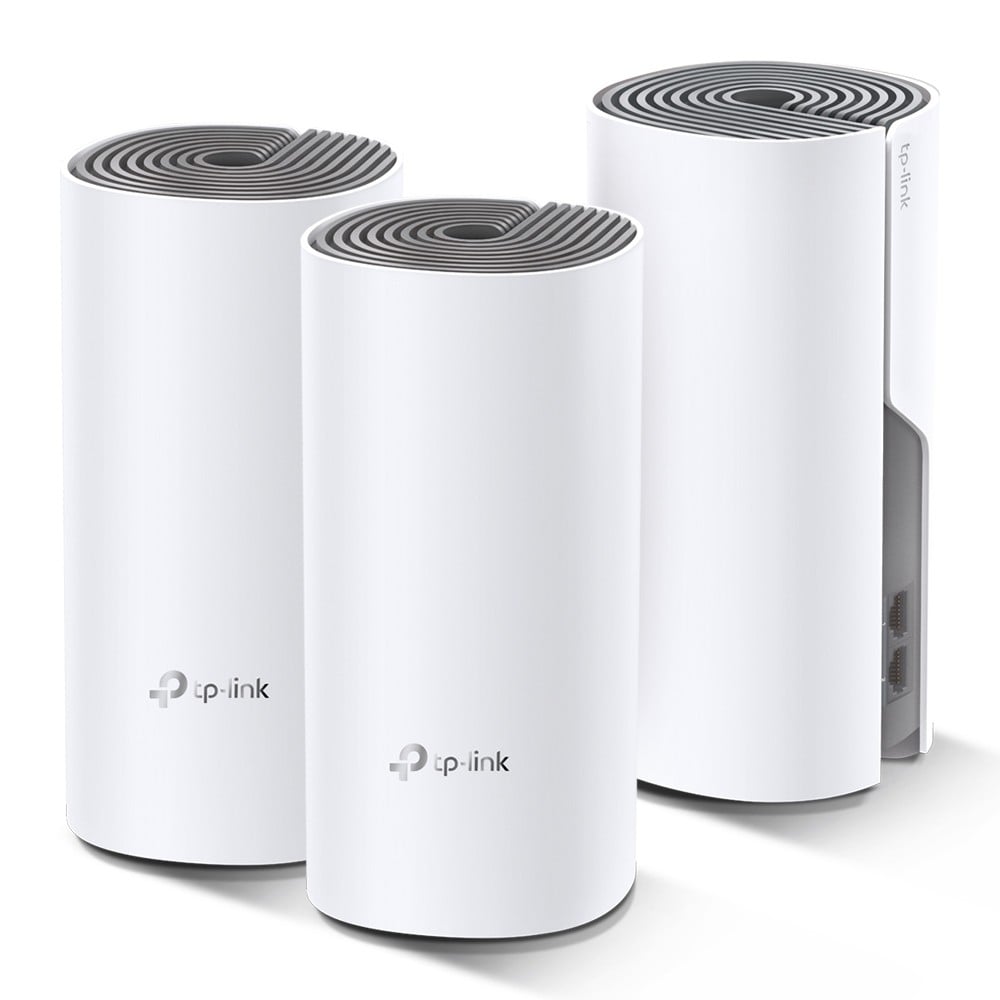 TP-LINK AC1200 Whole-Home Mesh Wi-Fi System Qualcomm CPU 867Mops at 5GHz+300Mops at 2.4GHz 2 10/100Mops Ports 2 internal antennas