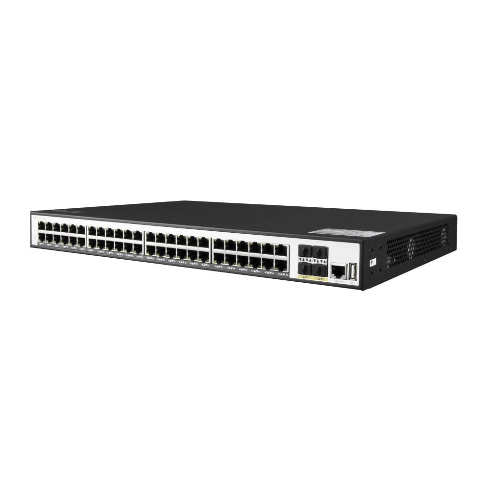 BCS BCS-SP48G-4SFP-M Commutateur PoE géré 48 ports 1 Gbps avec liaison montante SFP 500W