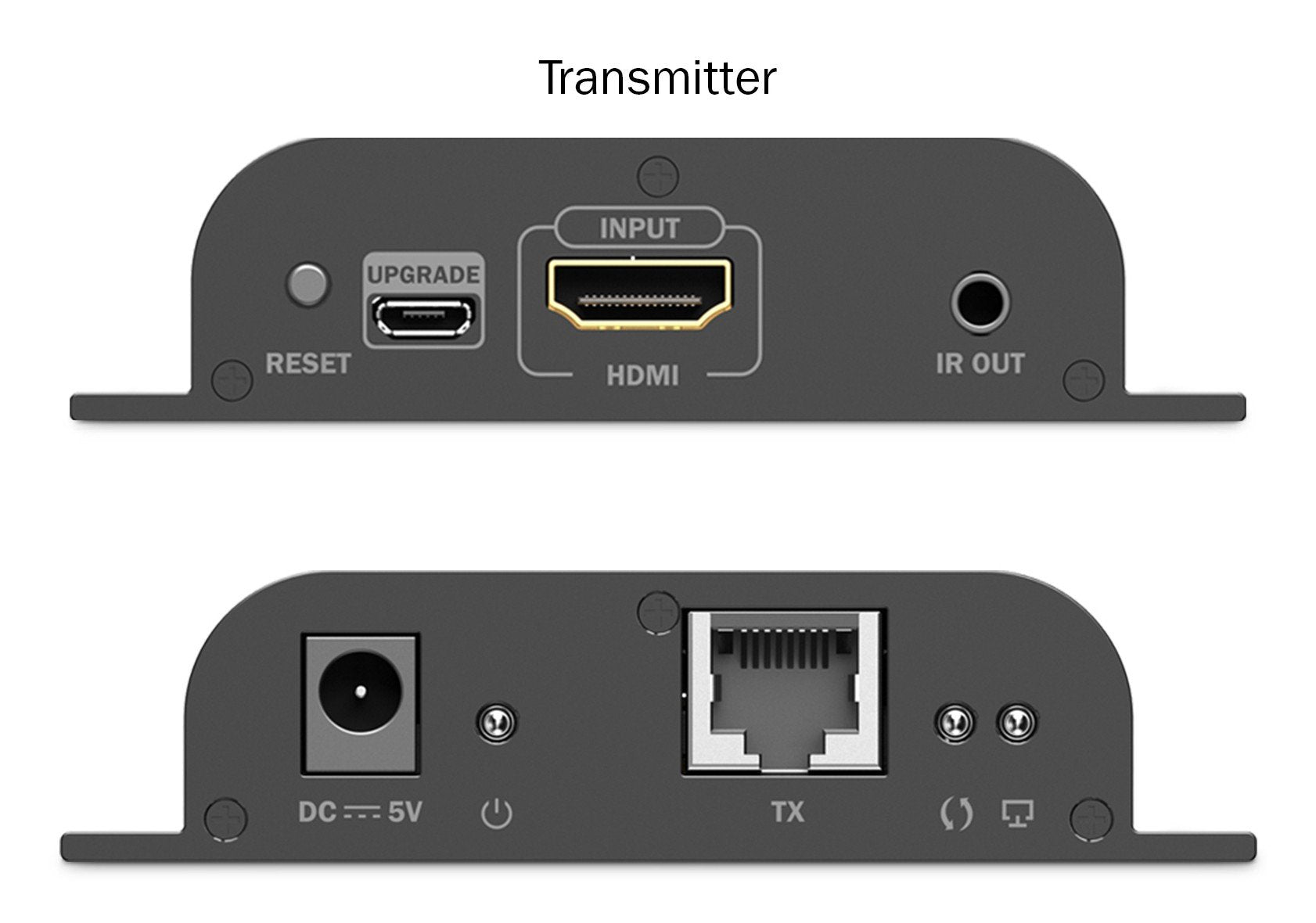 Extenseur HDMI Cat.6 sur IP 1G jusqu'a 120m/200m, max. 253 récepteurs, contrôle IR - ensemble