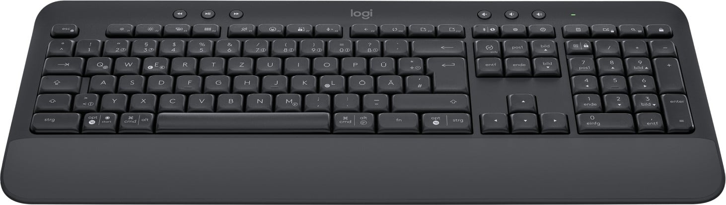 Logitech Signature K650 clavier Bureau Bluetooth QWERTZ Allemand Graphite