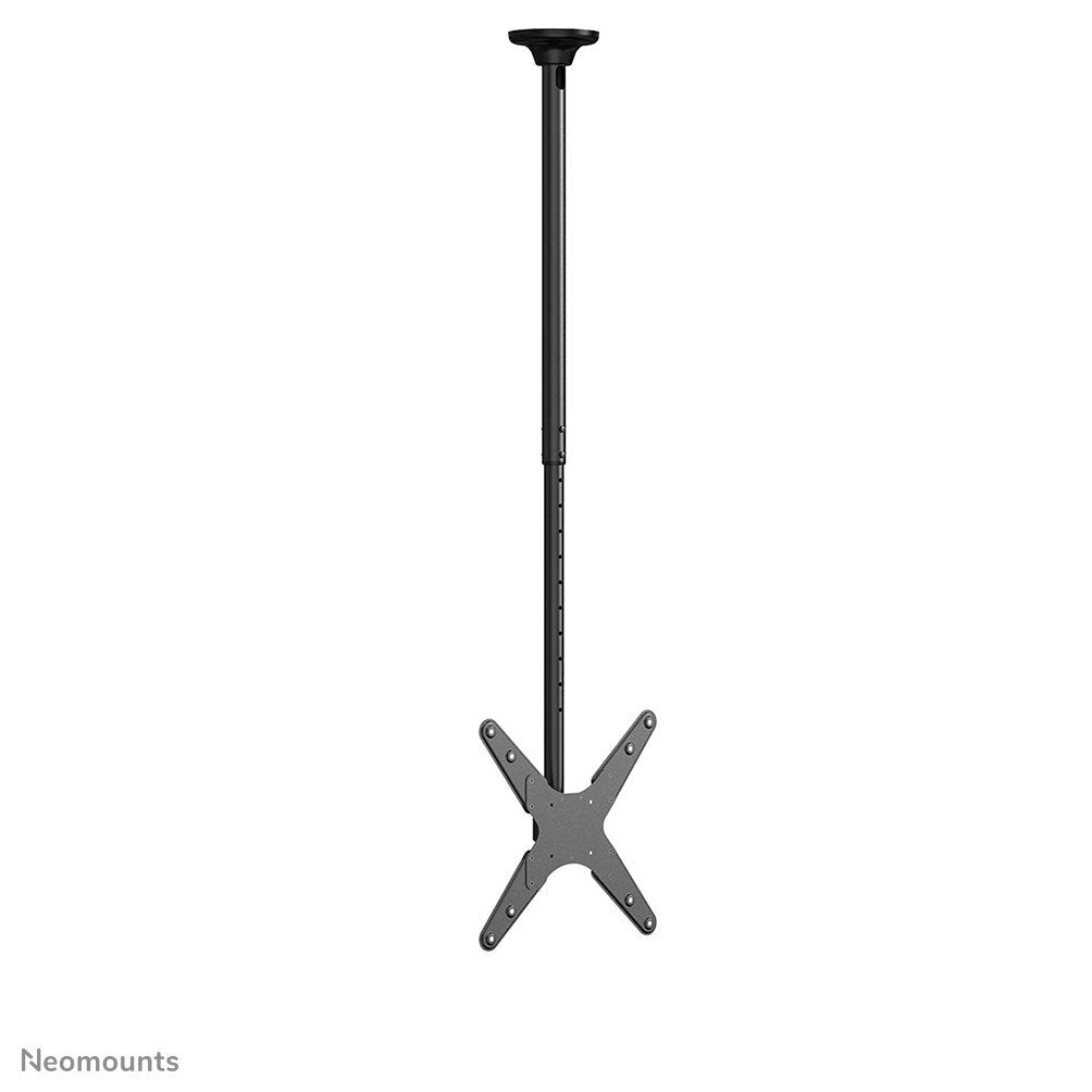NEOMOUNTS FPMA-C340BLACK Support de plafond pour écran de 32-75p - h 106-156 cm