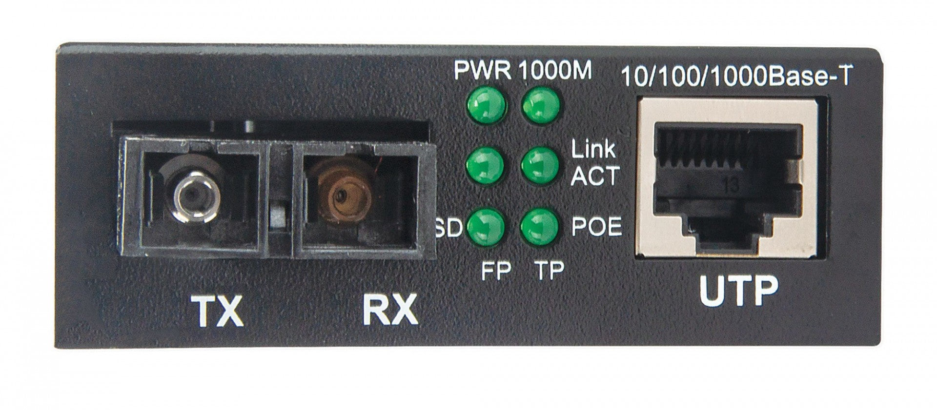 Intellinet 508209 convertisseur de support réseau 1000 Mbit/s 1310 nm Monomode Noir