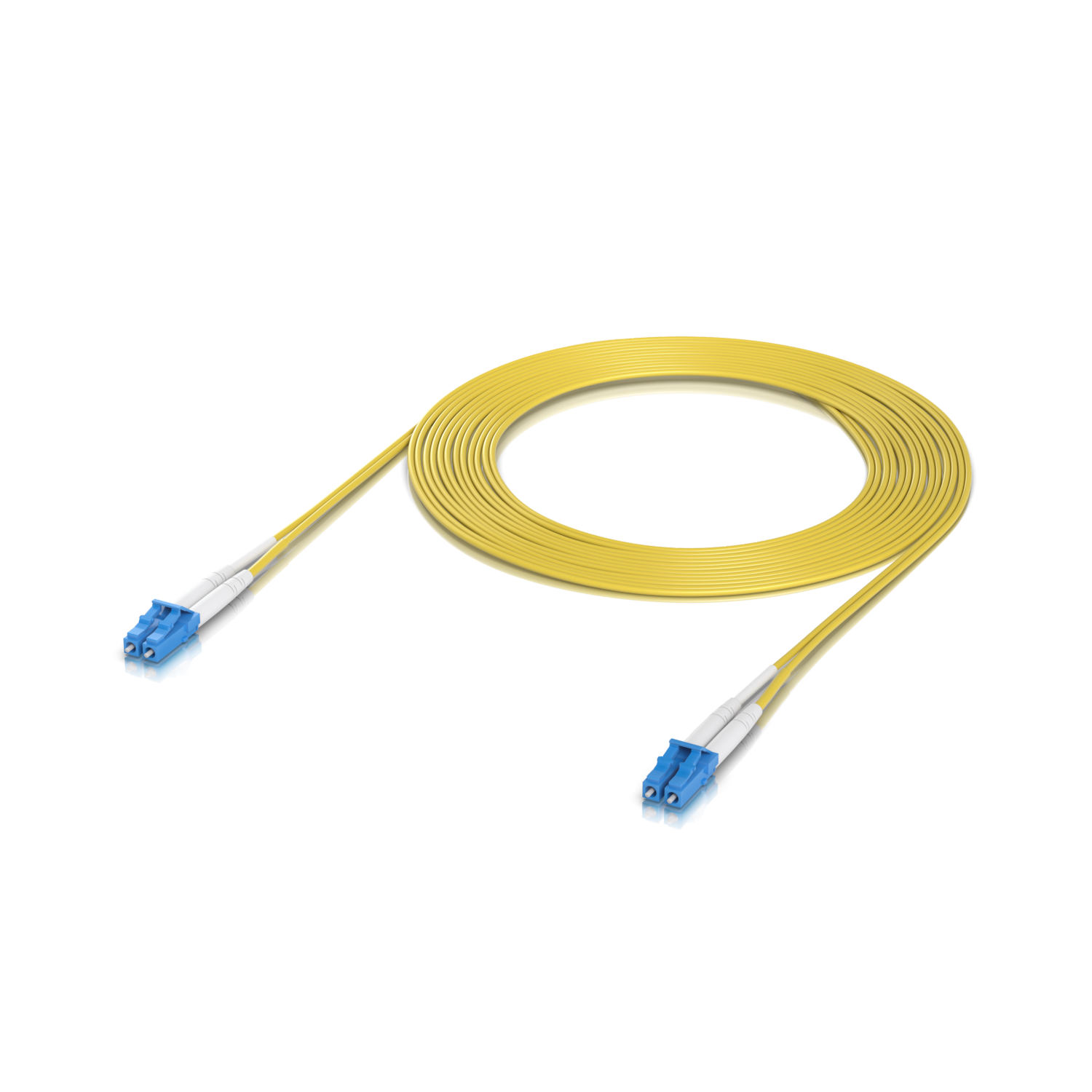 Ubiquiti UACC-OFC-S2-LULU-0.5M-50 câble InfiniBand et a fibres optiques 0,5 m LC LC/LC Jaune