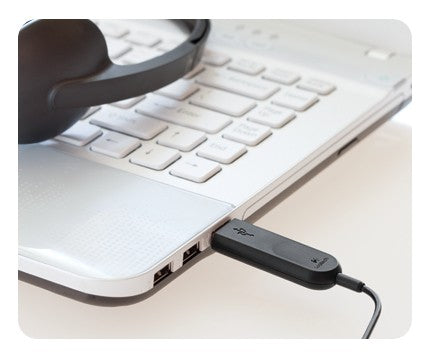 LOGITECH USB Headset H340 Headset on-ear wired