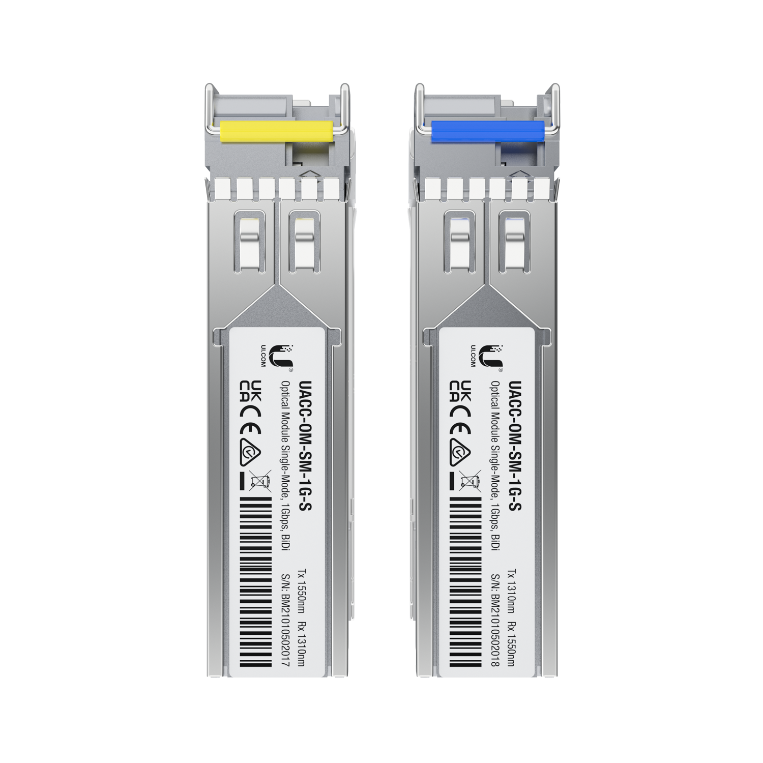 Ubiquiti Networks UACC-OM-SM-1G-S-20 module émetteur-récepteur de réseau Fibre optique 1250 Mbit/s SFP