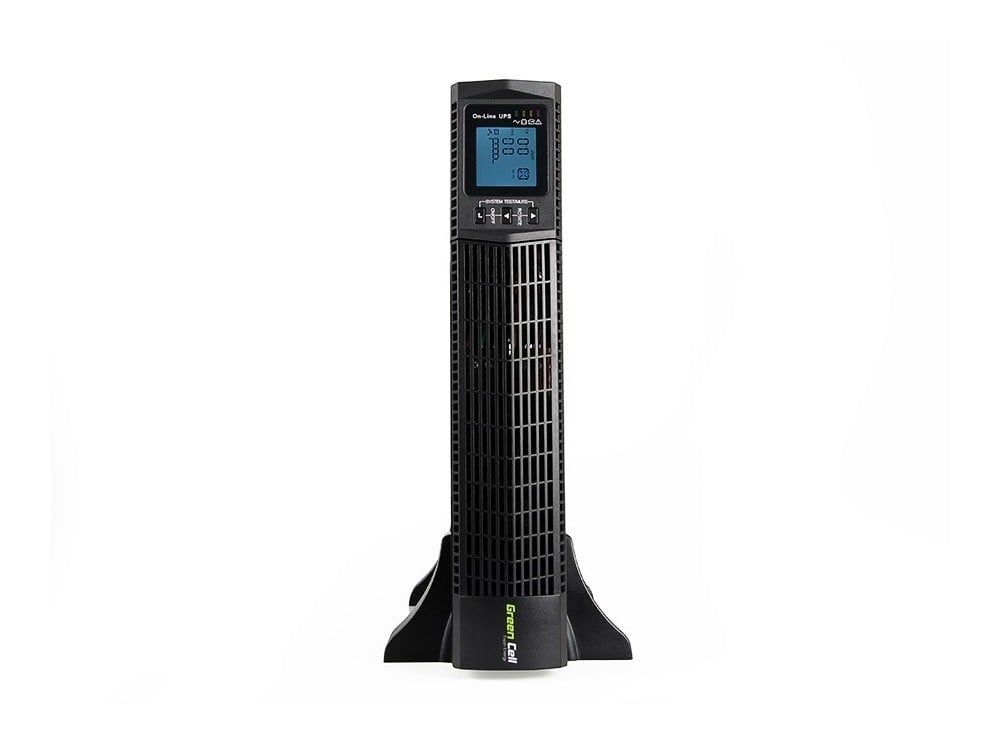 Green Cell UPS14 - Double-conversion (en ligne) - 3000 kVA - 1800 W - Pure sine - 110 V - 290 V