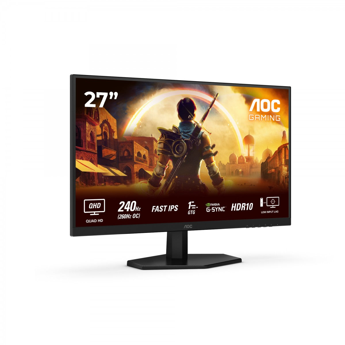 AOC Q27G42ZE 27p FAST IPS QHD 1ms 240Hz 300cd/m2 HDMI2.0 DP