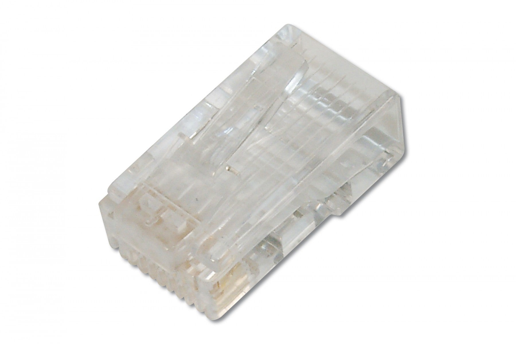 Connecteur modulaire CAT 6, 8P8C, non blindé, pour câble rond, connecteur a deux parties, pour câble rond, connecteur a deux parties