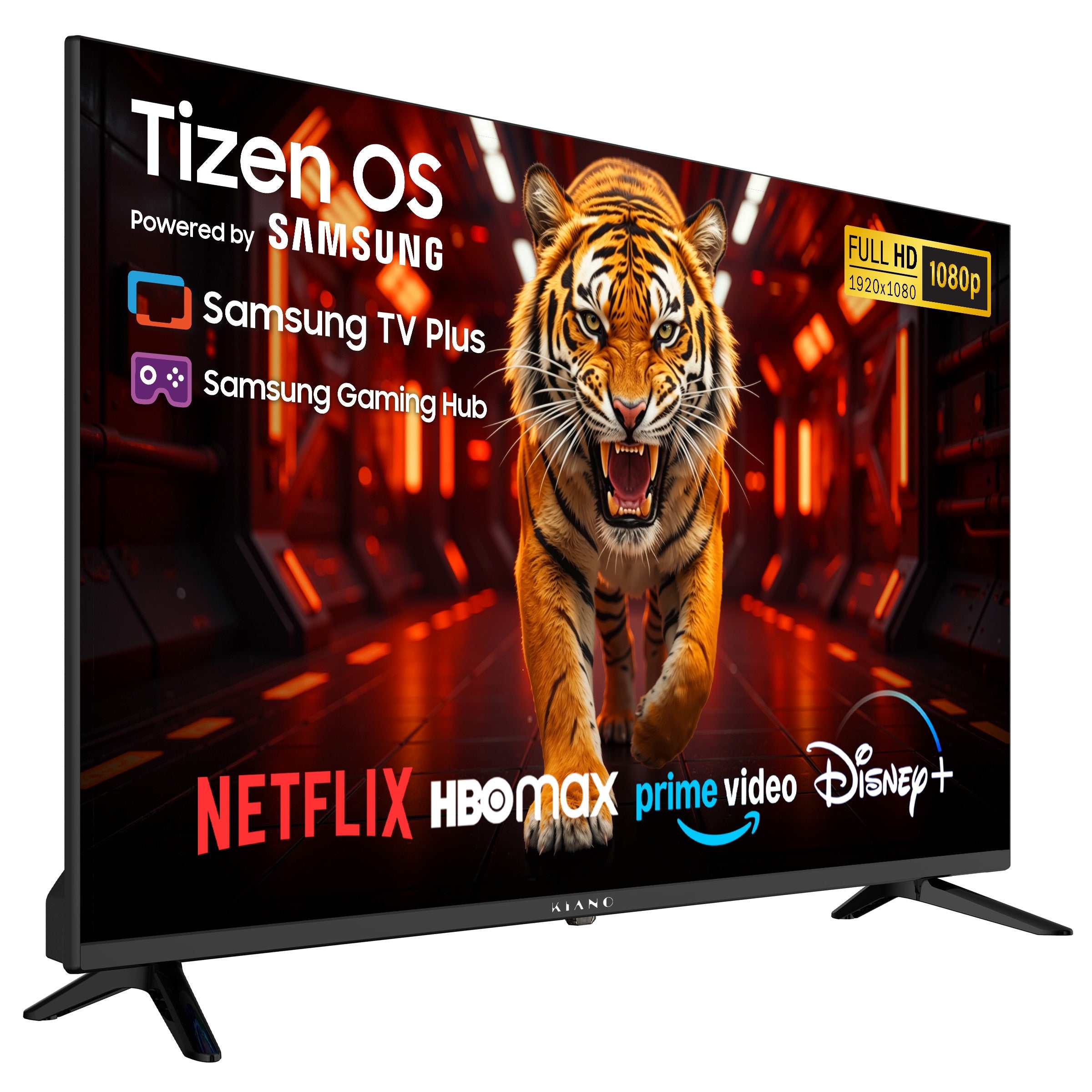 "Kiano Elegance TVTL43 Tizen OS Powered by Samsung LED 43"" FHD"