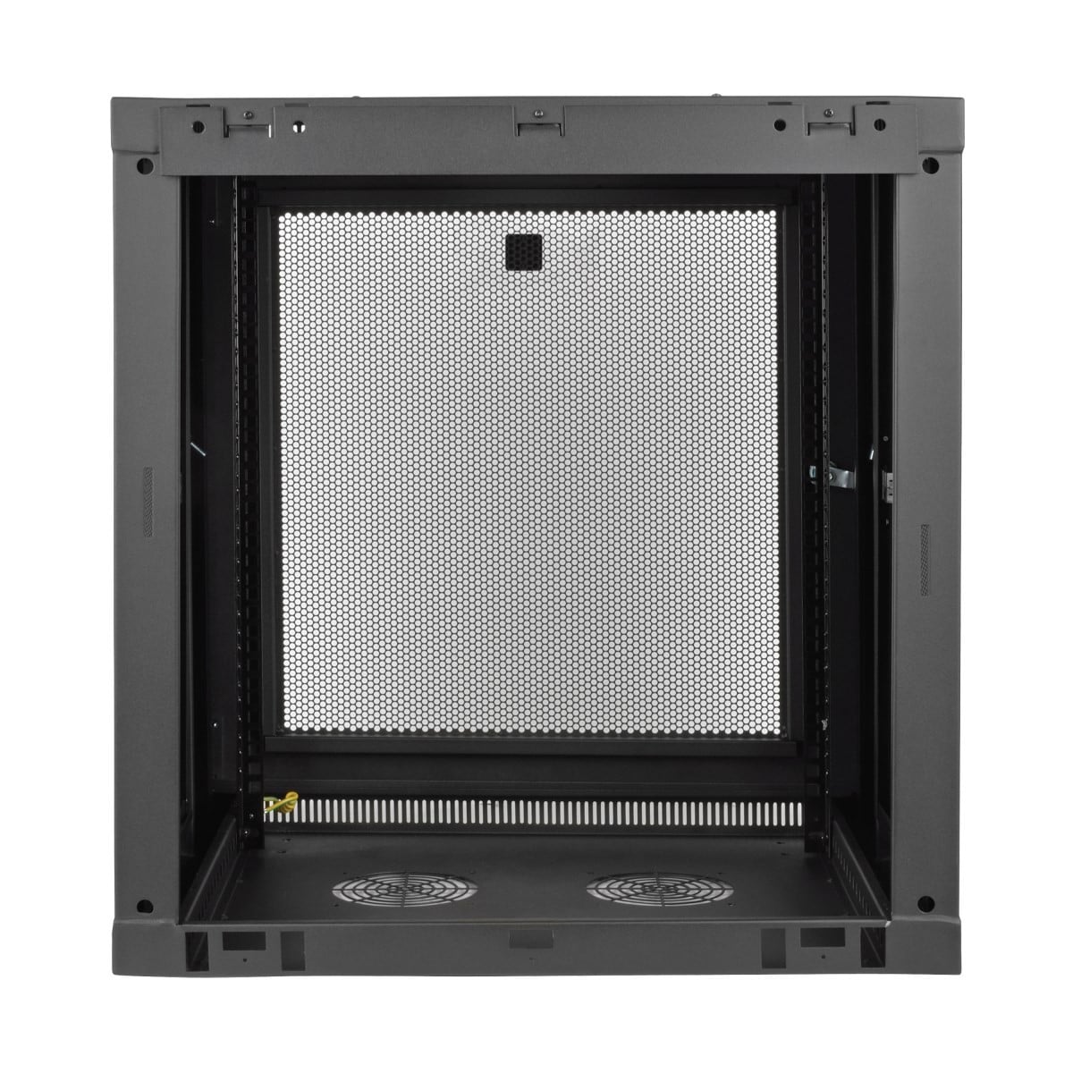 EATON TRIPPLITE 12U Wall Mount Rack Enclosure Server Cabinet w/ Door & Side Panels Rack cabinet wall mountable Black 12U 19