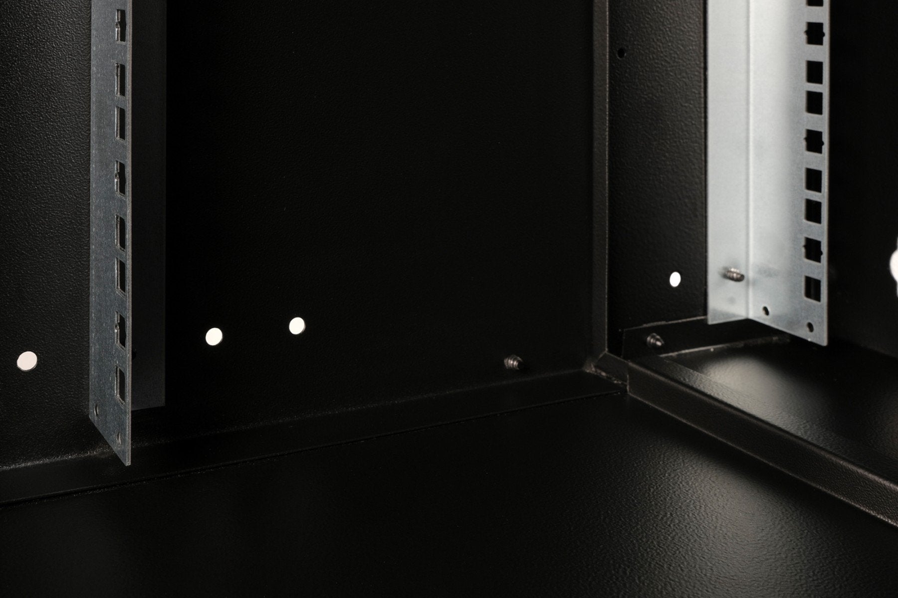 "Armoire réseau murale 19"" 7U, SOHO PRO 370 x 540 x 400 mm, porte en verre, noire, non assemblée, 60 kg"