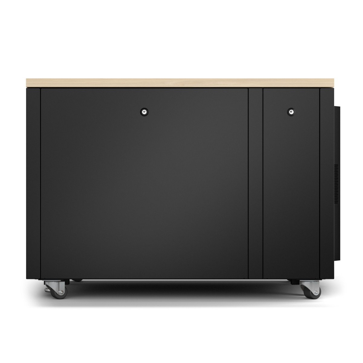 APC NetShelter Rack vertical soundproof AC 100-230V maple 12U 19 TAA Compliant