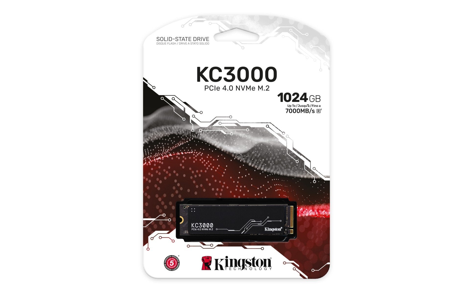 KINGSTON KC3000 1024Go PCIe 4.0 NVMe M.2 SSD