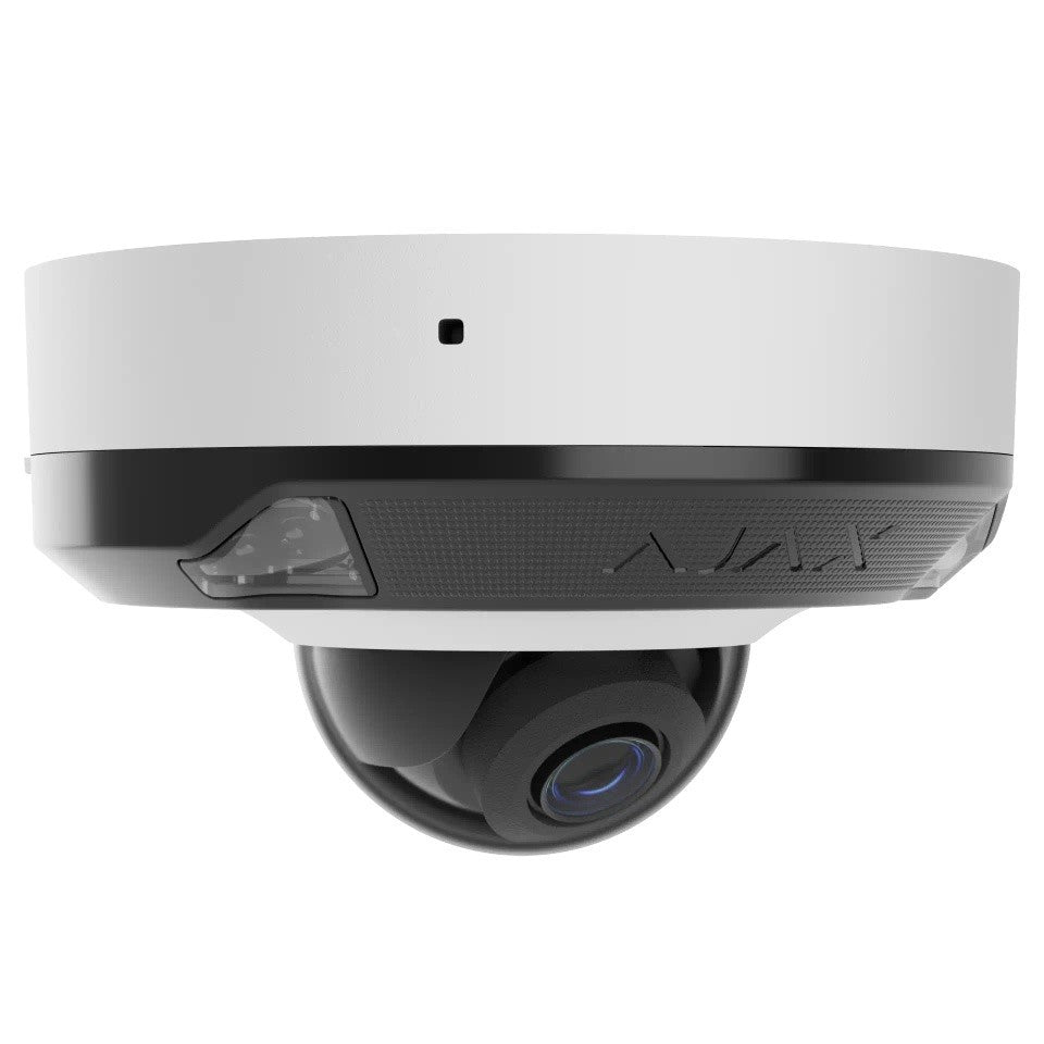 Ajax Systems 126275.214.WH1 Caméra dôme IP DomeCam Mini HL 8 Mp 4 mm - blanc