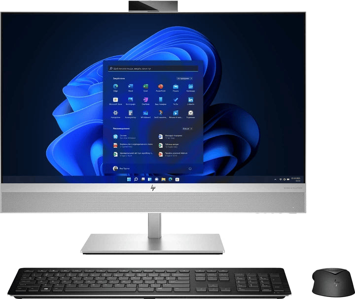 "HP A55MWET#AKD EliteOne 870 G9 Intel Core i5 27"" 16 Go 512 Go SSD Windows 11 Pro"