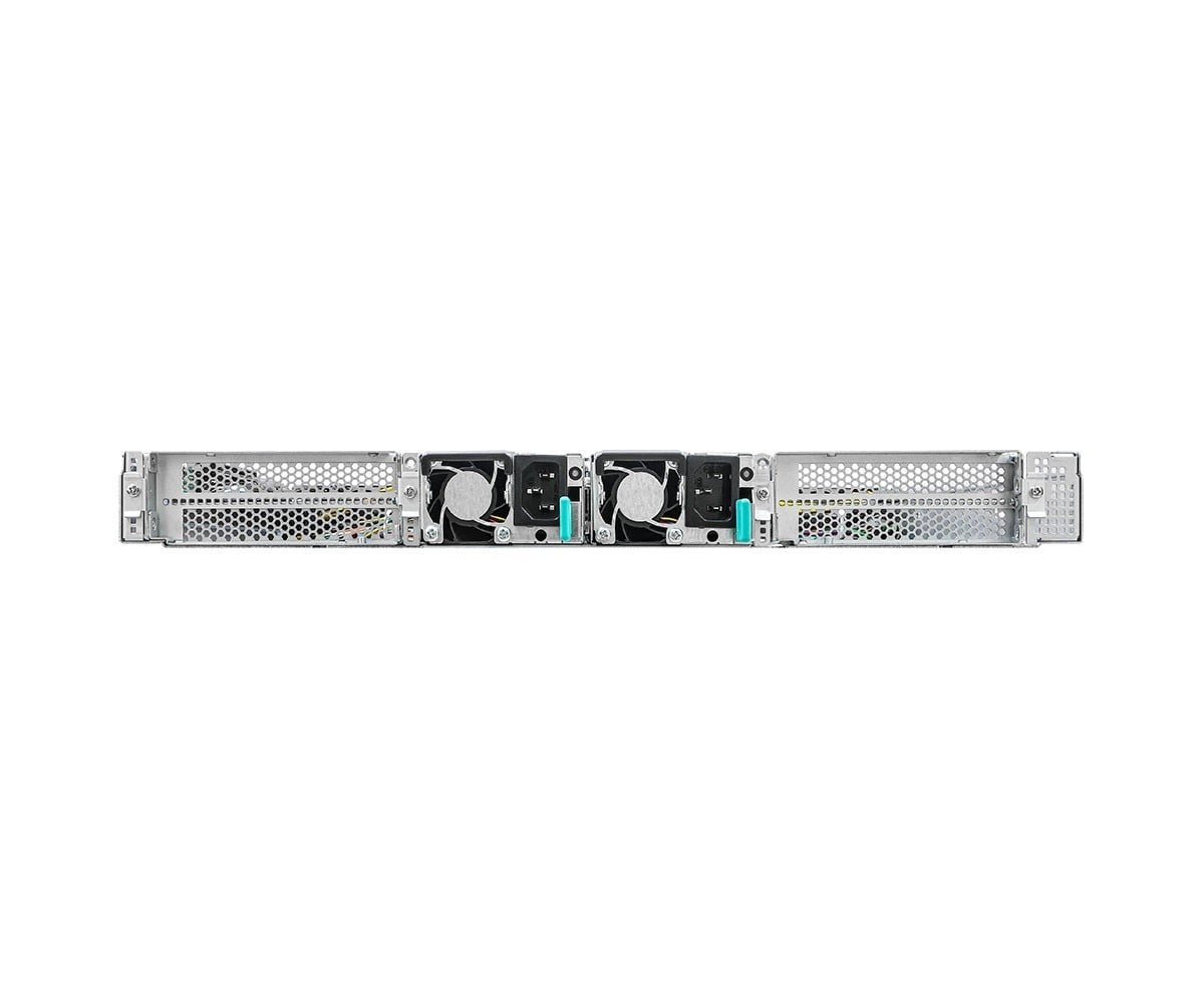 ASRock 1U2N2G-AM5/2T, Rack 1U, 2- node system, UP, AMD EPYC 4005, 1xGPU, 2x10GbE, Red. PSU, IPMI
