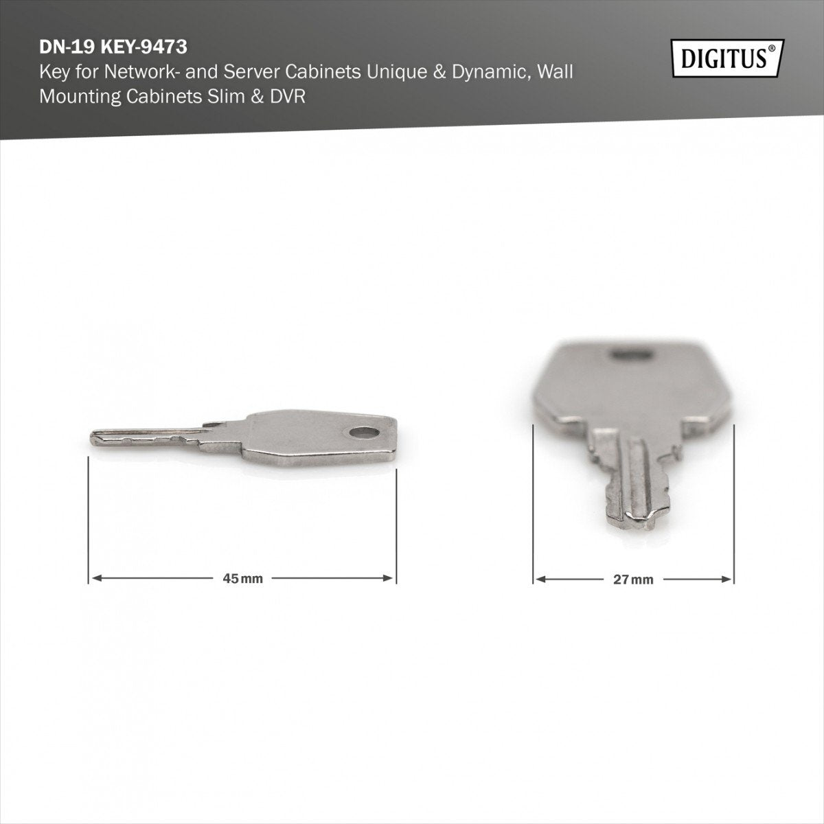 Digitus DN-19 KEY-9473 accessoire de racks
