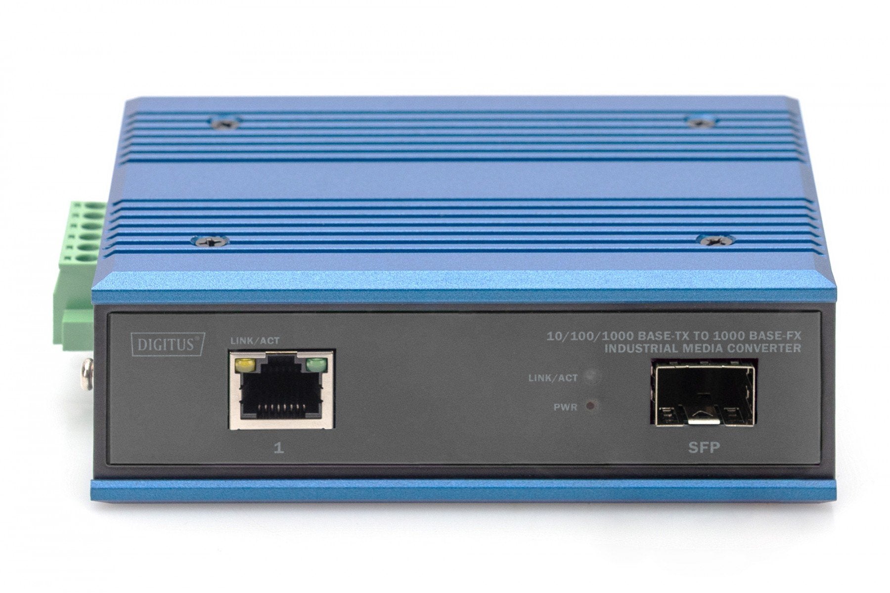Digitus DN-652103-1 convertisseur de support réseau 1000 Mbit/s Multimode, Monomode Noir, Bleu