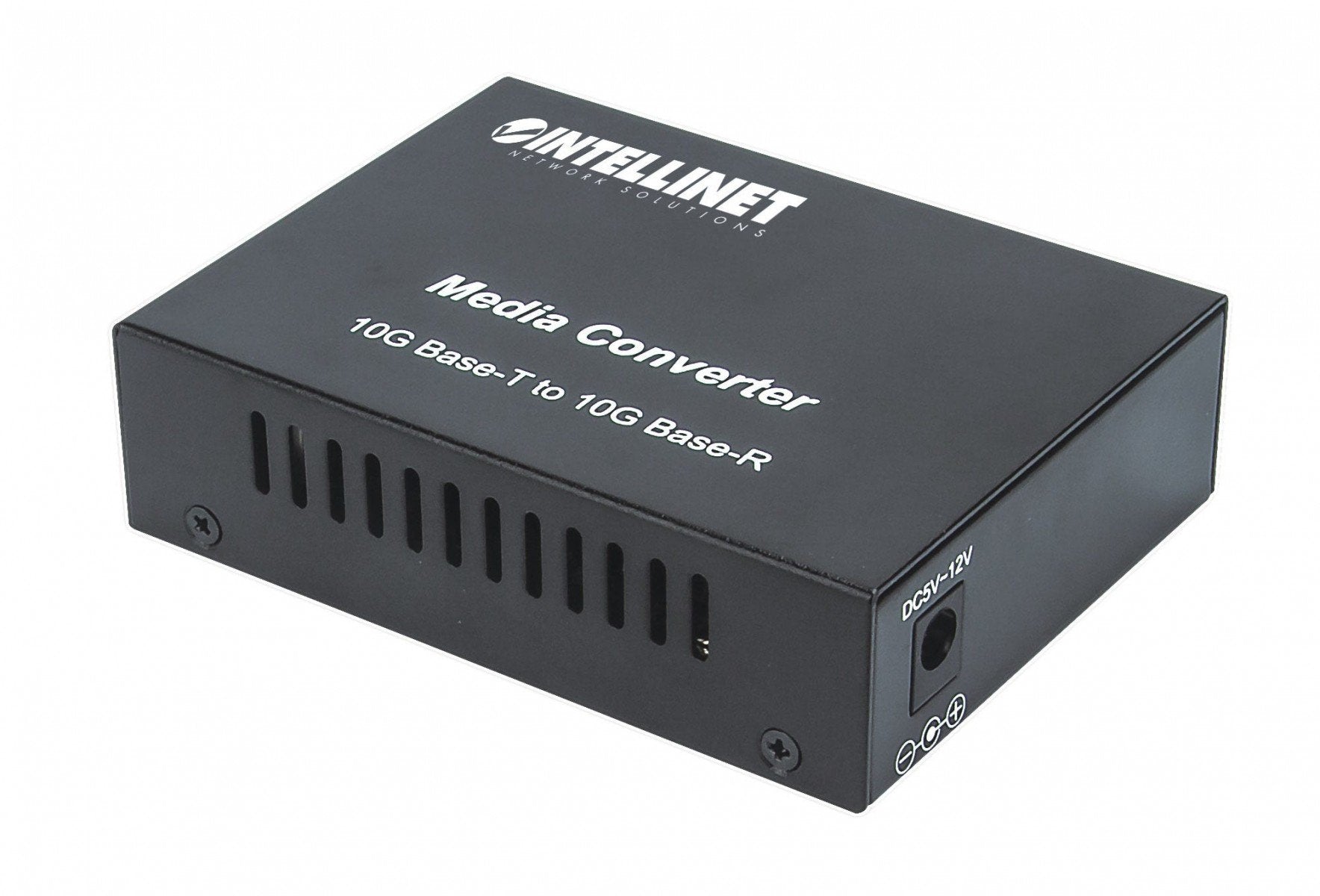 Intellinet 508193 convertisseur de support réseau 10000 Mbit/s Noir