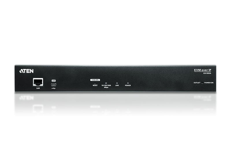 ATEN KN1000A-AX-G commutateur écran, clavier et souris Noir