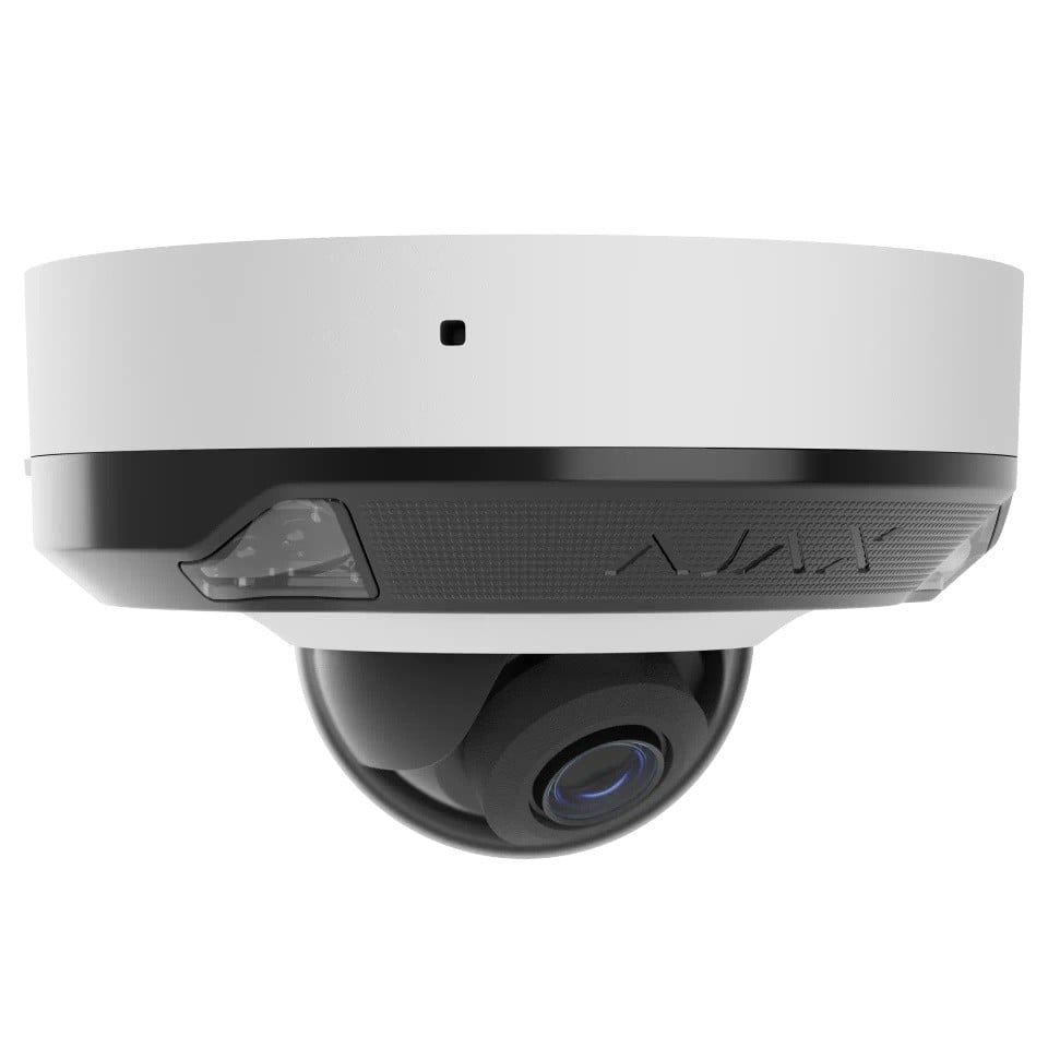 Ajax Systems 126271.214.WH1 Caméra dôme DomeCam Mini HL 5 Mp 4 mm - blanc