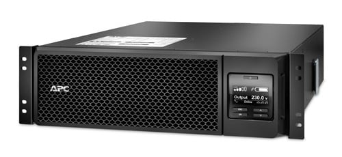APC Smart-UPS SRT 5000VA RM UPS Rack AC 208/240V 4500Watt 5000VA 1-phase Ethernet 10/100 USB output connectors 2 3U BK