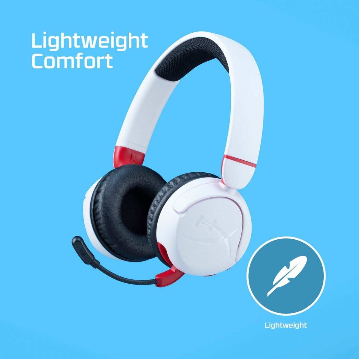Casque sans fil HyperX Cloud Mini avec microphone, blanc