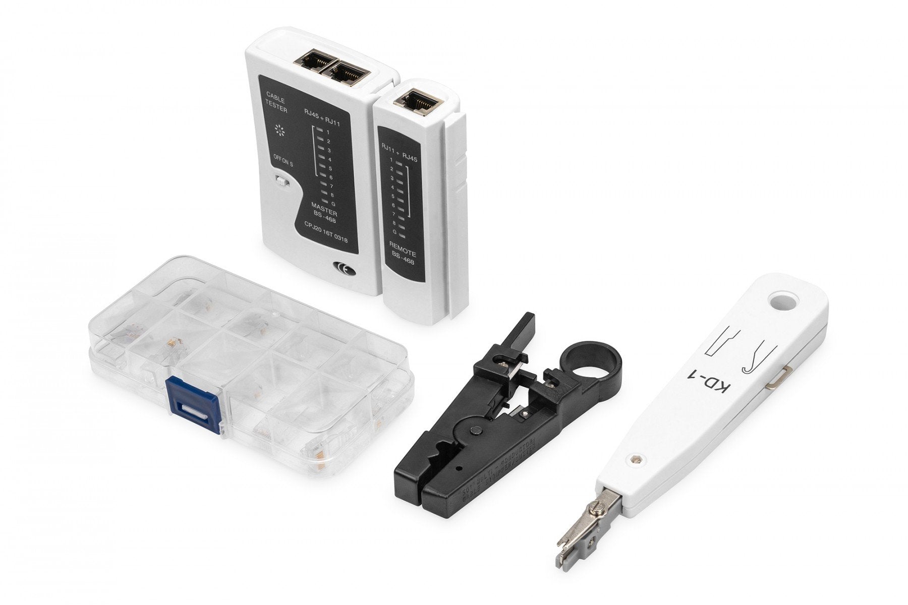 Kit d'outils pour la détection des pannes, les tests et l'installation de nouveaux systemes LAN