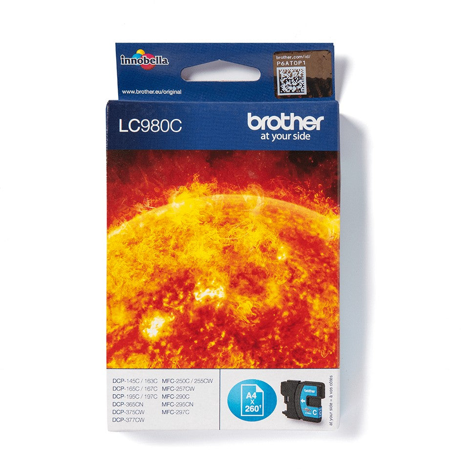 BROTHER CARTOUCHE ENCRE CYAN (300 PAGES) POUR DCP145C-165C, MFC250C-290C