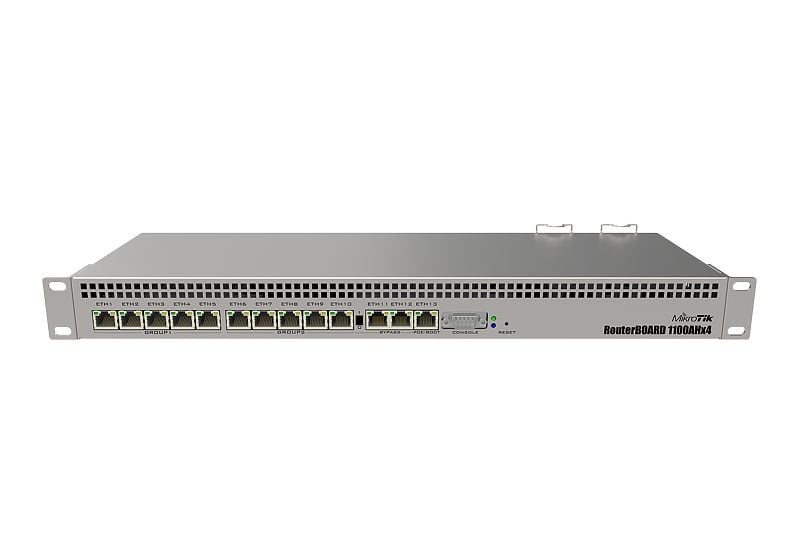 Mikrotik RB1100AHx4 Routeur connecté Gigabit Ethernet Acier inoxydable