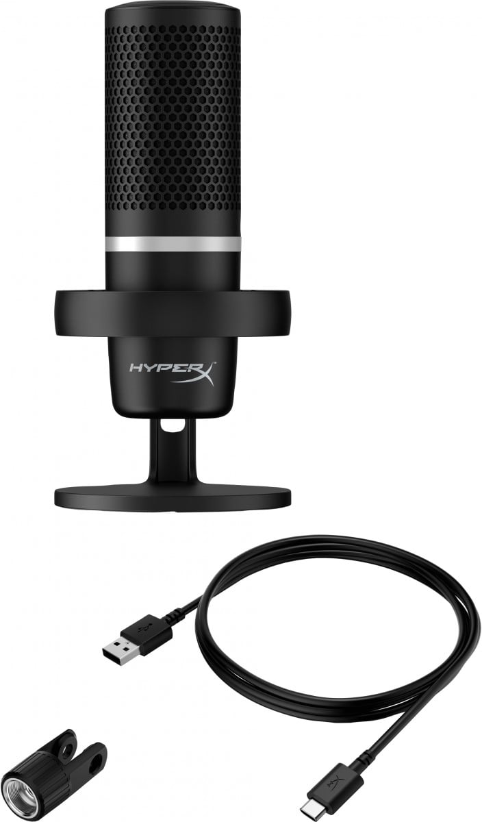 HyperX DuoCast-USB Microphone Black