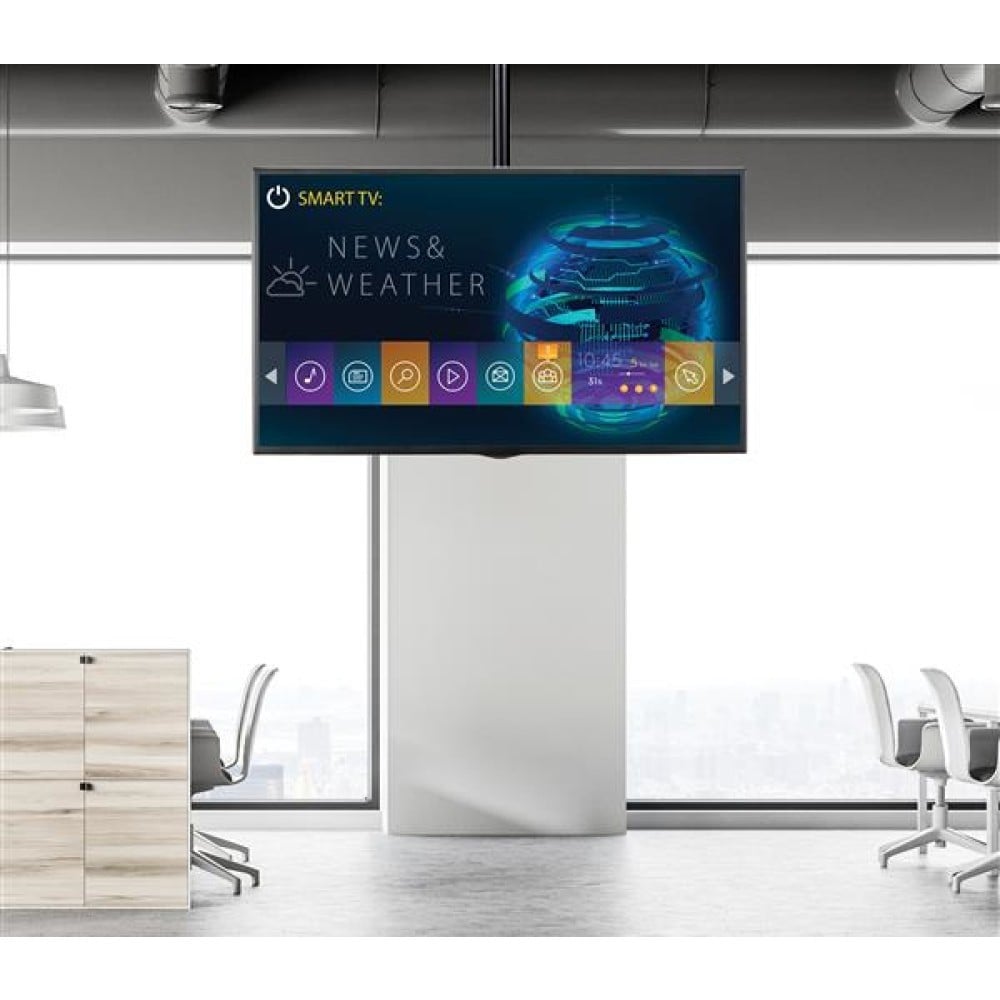 "Techly ICA-CPLB 906 Support de plafond pour TV 23-37"" LED/LCD 45kg réglable"