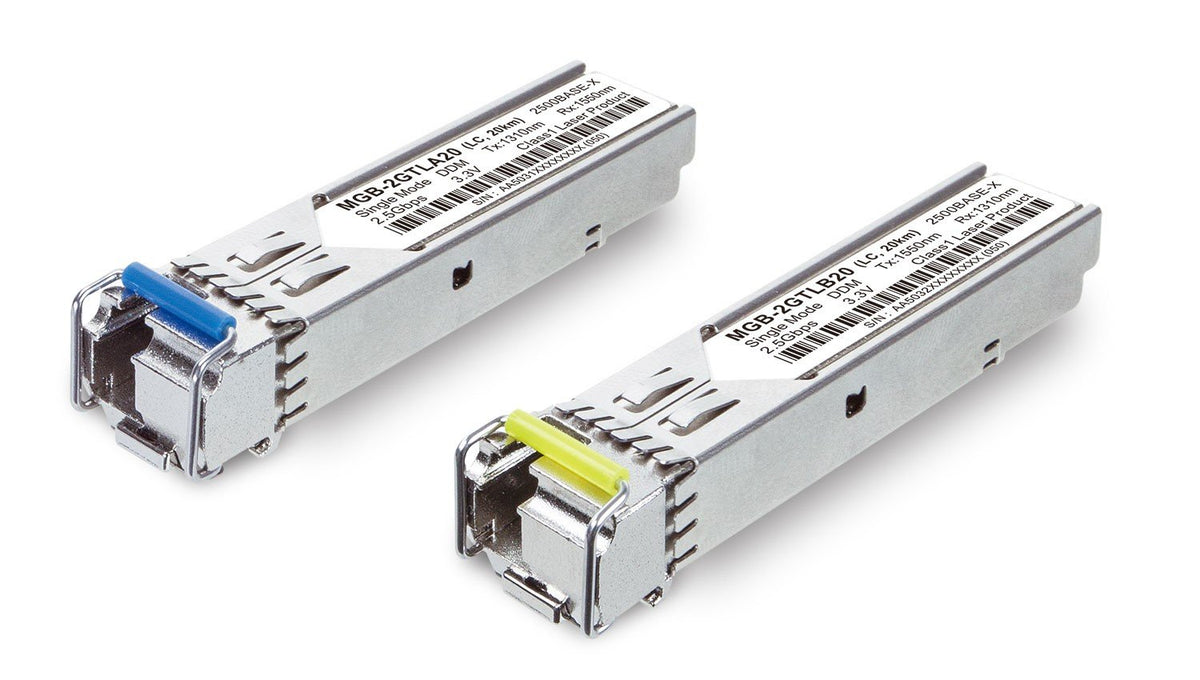 PLANET MGB-2GTLB20 module émetteur-récepteur de réseau Fibre optique SFP