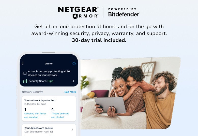 NETGEAR Orbi 8 TB Wi-Fi 7 2P BNDL RBE872