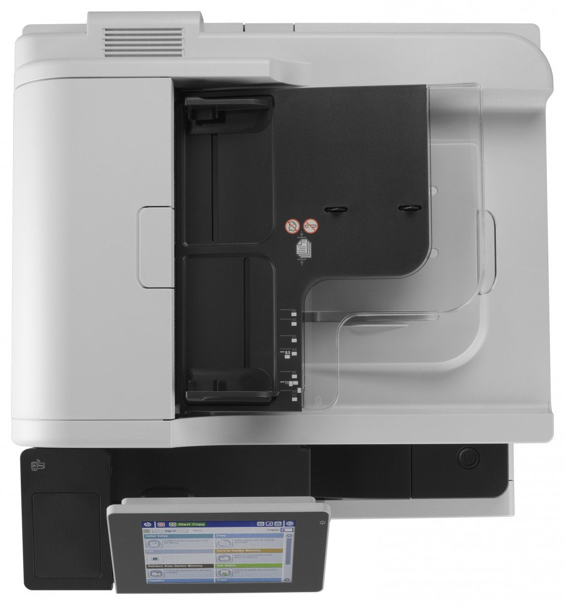 HP LaserJet Enterprise M725dn MFP Mono laser A3 297x420mm A3 41ppm Copy 41ppm Print 600sheets USB LAN