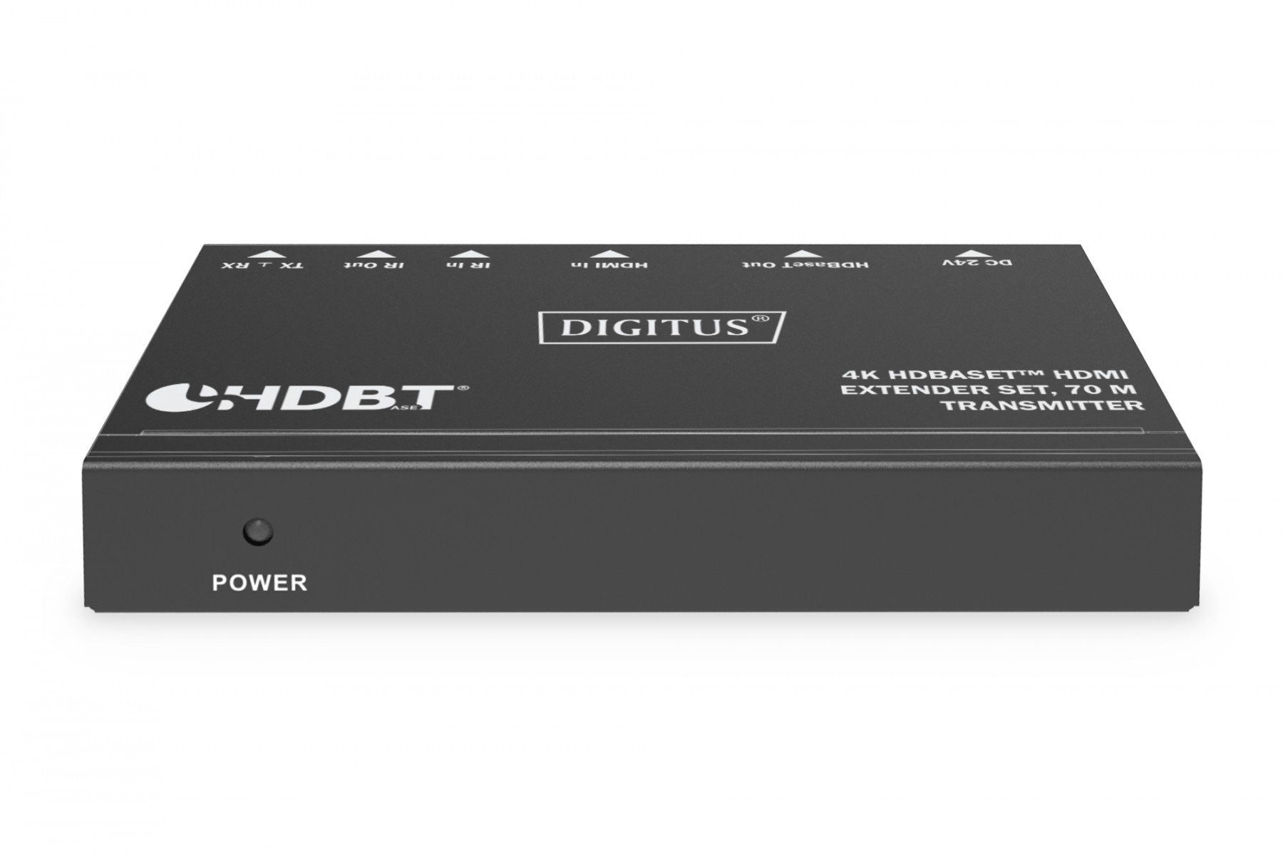 Digitus DS-55520 extension audio/video Émetteur et récepteur AV Noir