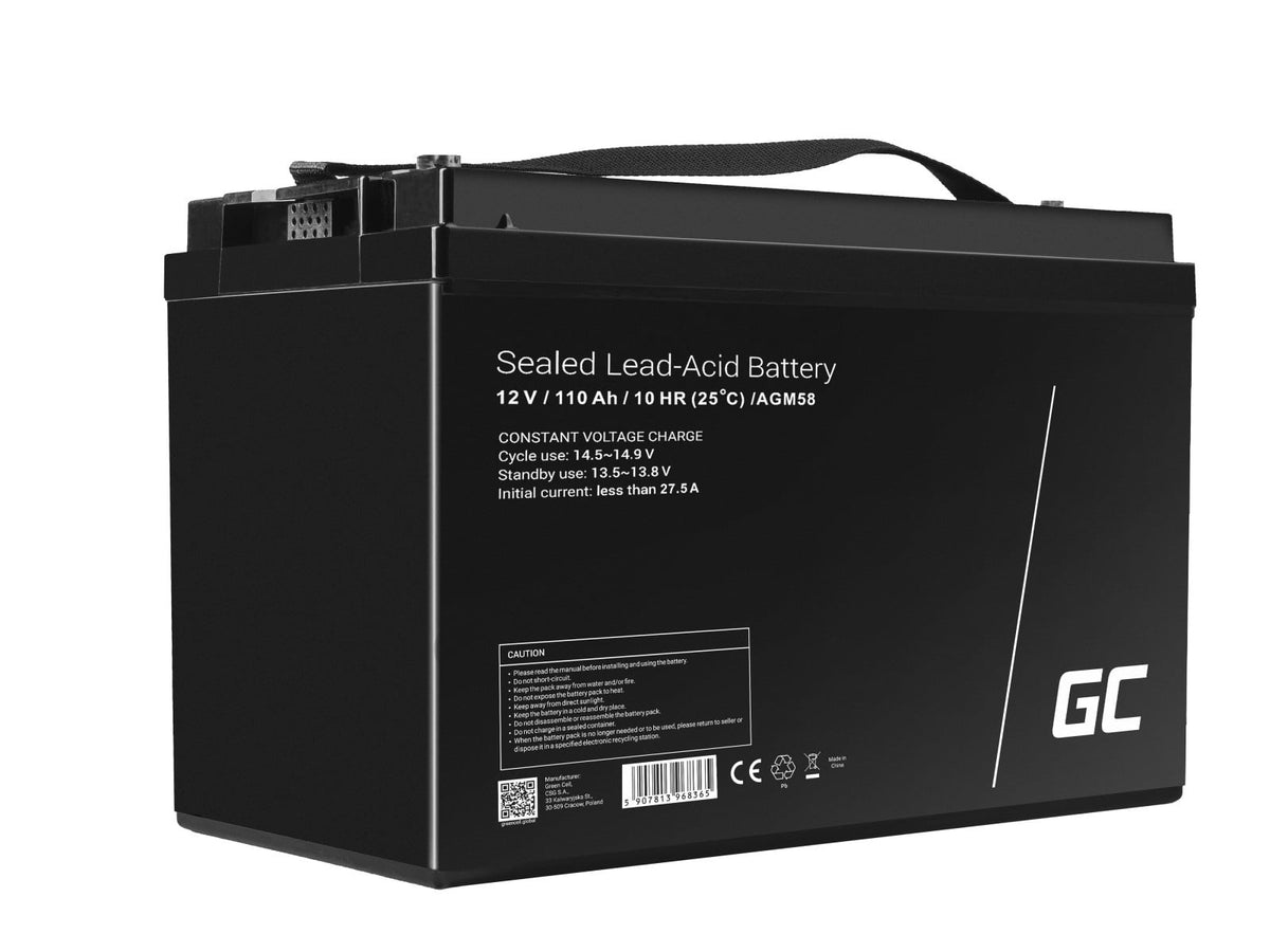 Green Cell AGM Battery 12V 110Ah