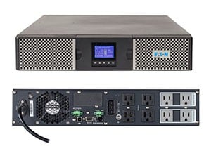 Eaton 9PX 1500RT Double-conversion (en ligne) 1,5 kVA 1350 W 8 sortie(s) CA