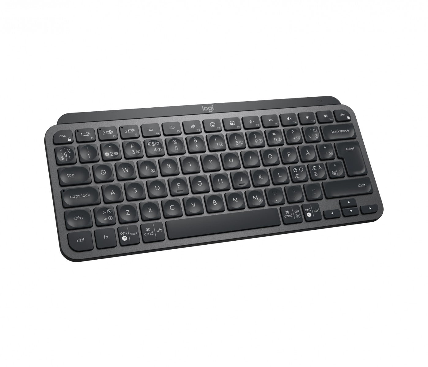 Logitech 920-010604 clavier Bureau RF sans fil + Bluetooth QWERTY Nordique Graphite