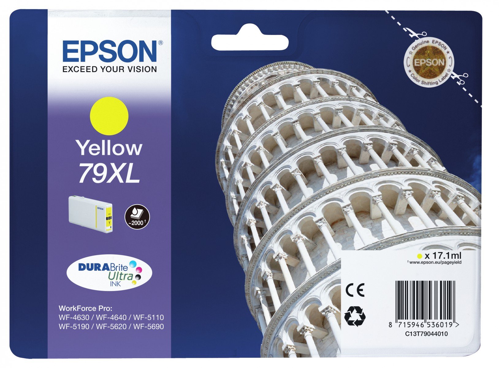 Ink/79XL Tower of Pisa 17.1ml YL