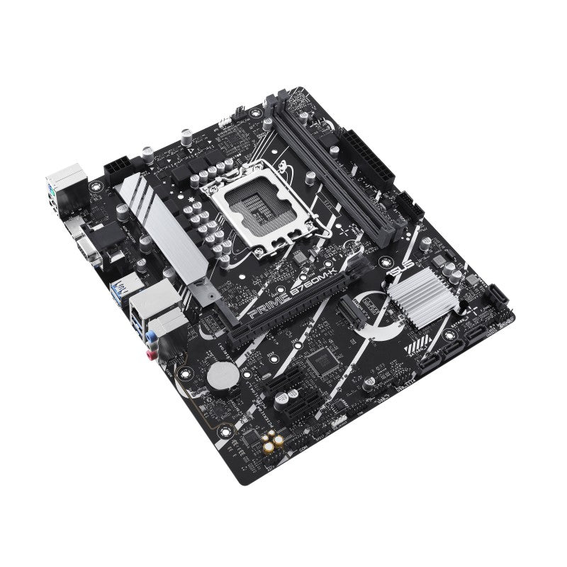 ASUS PRIME B760M-K LGA 1700 2xDDR5 microATX 4xSATA MB 1xHDMI 2.1 1xD-Sub 2xM.2