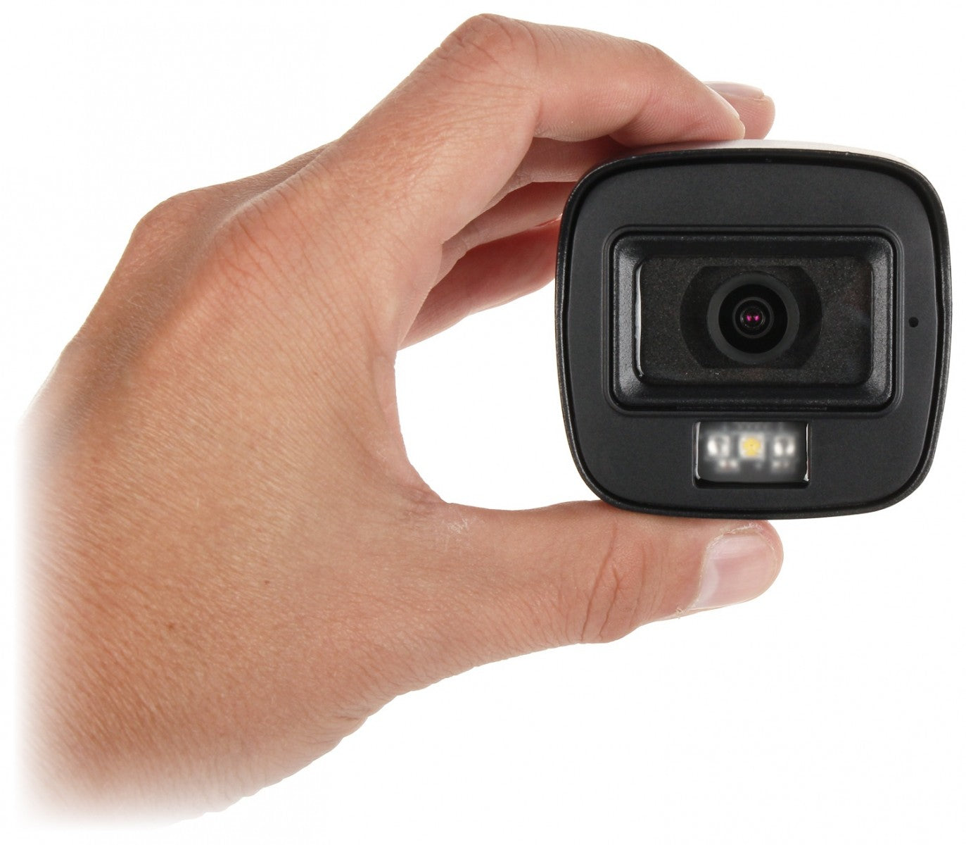 Hikvision DS-2CE16K0T-LFS(2.8mm) 3K Caméra Mini Bullet Audio Lumiere Hybride Intelligente Fixe