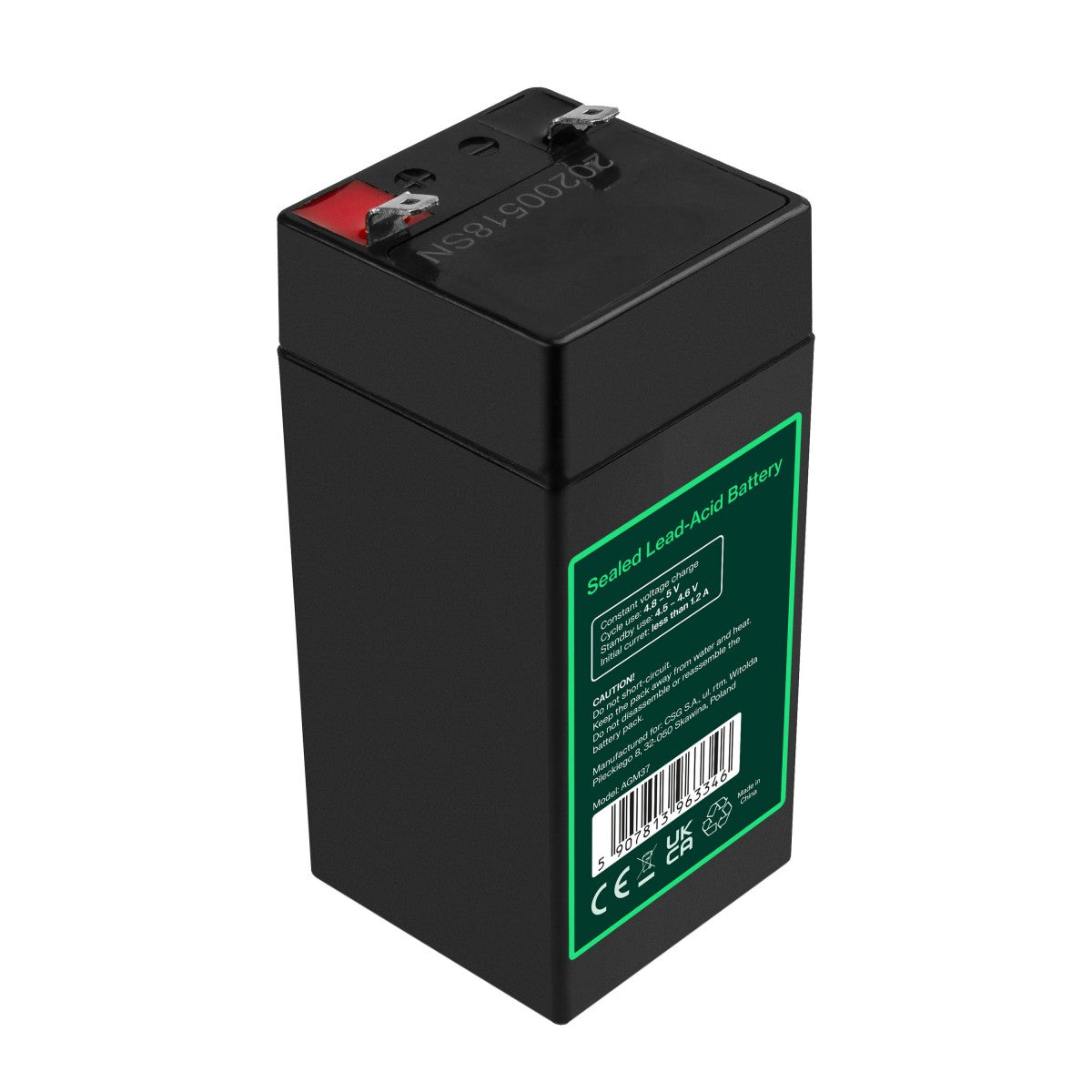 Green Cell AGM37 batterie rechargeable Sealed Lead Acid (VRLA) 4000 mAh 4 V