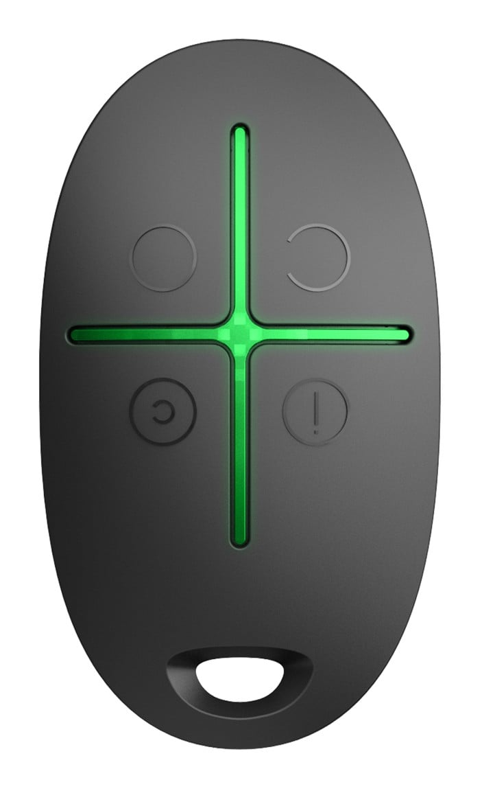 Ajax Systems 38167.04.BL1 Télécommande SpaceControl - noir